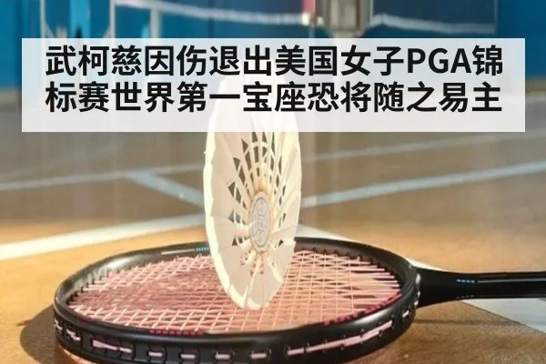 武柯慈因伤退出美国女子PGA锦标赛世界第一宝座恐将随之易主